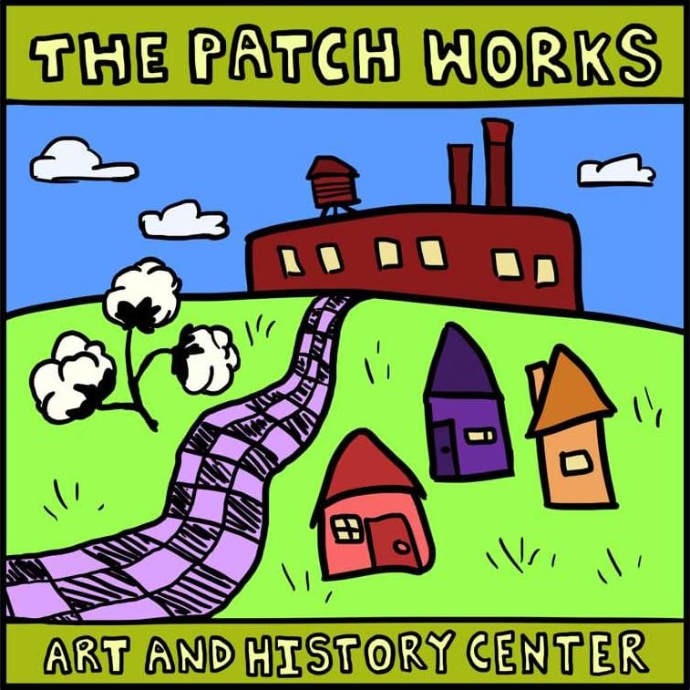 Logo for The Patch Works Art & History Center
